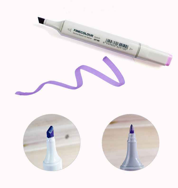 FINECOLOUR EF100 Anime & Manga Alcohol Marker Set 36 Colors