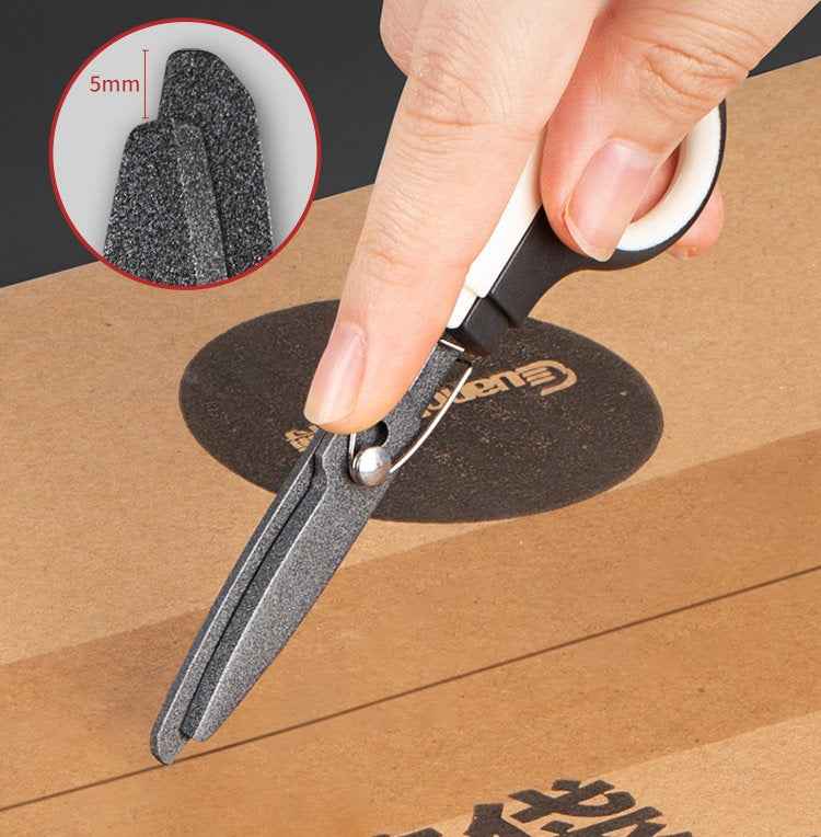 Fizz Non-Stick Teflon Scissors with Cover – Portable Craft Office 135mm