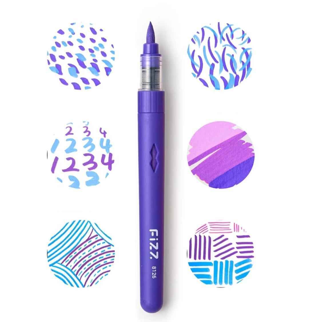 Fruit Color Acrylic Markers Set 24/36/60/80 Washable Kids Art Markers