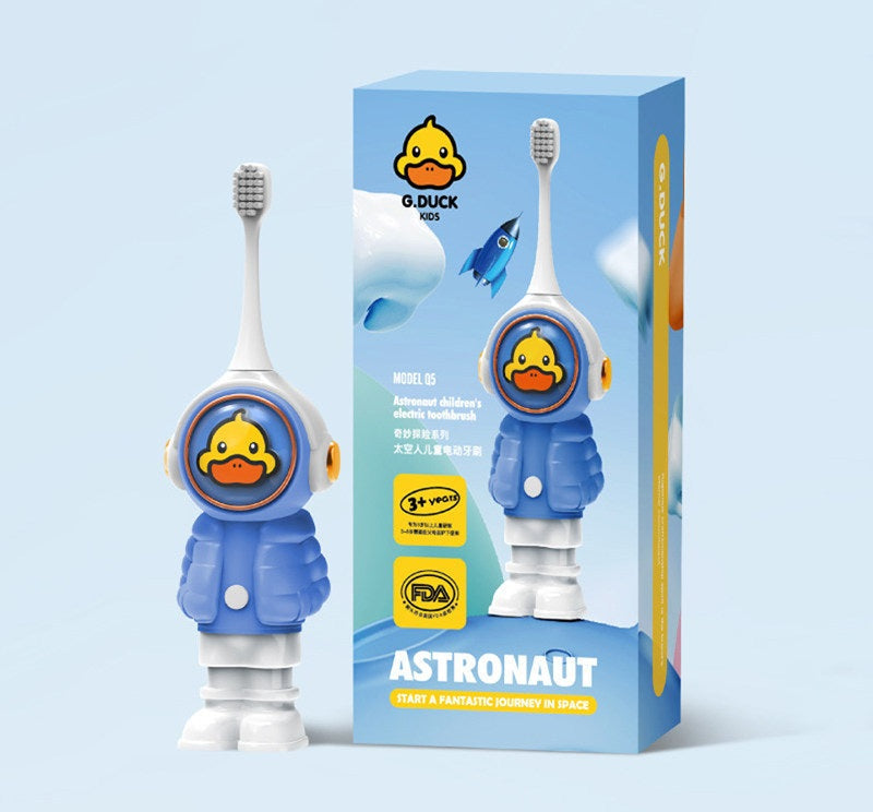 G.Duck Astronaut Kids Electric Toothbrush Blue