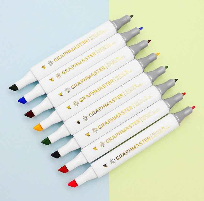 STA GRAPHMASTER GM1020 Alcohol Markers,12/24/36/48/60/80/108 Color