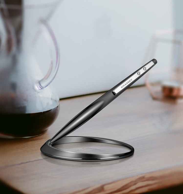 GNASEET Eternal Inkless Pen – Circular Metal Base
