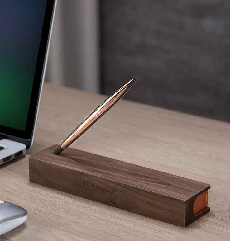 GNASEET Eternal Inkless Pencil – Black Walnut Base