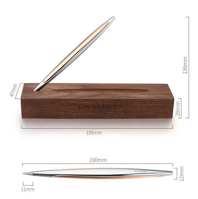 GNASEET Eternal Inkless Pencil – Black Walnut Base