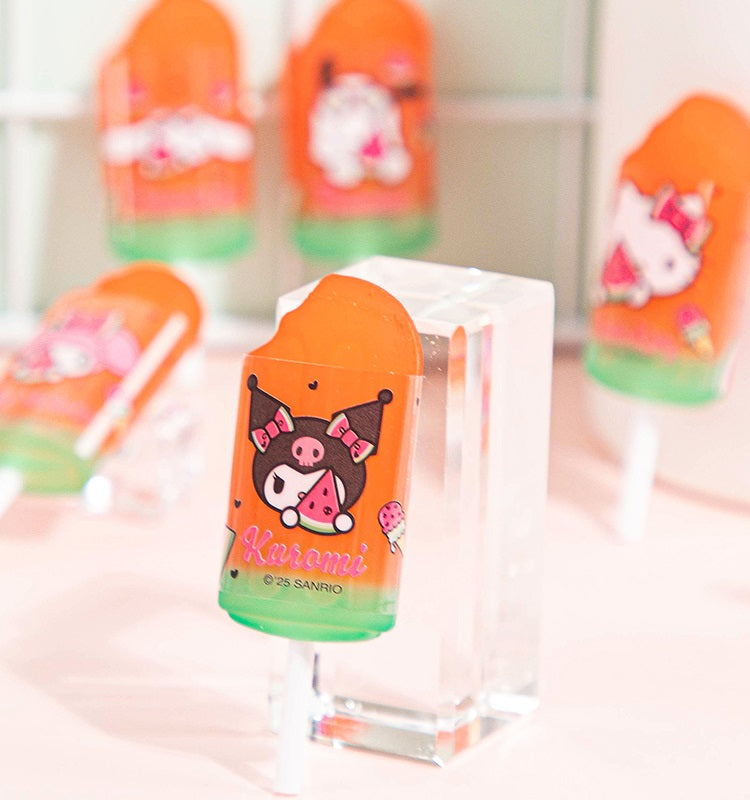 Guangbo 6-Pack Sanrio Watermelon Lollipop Erasers