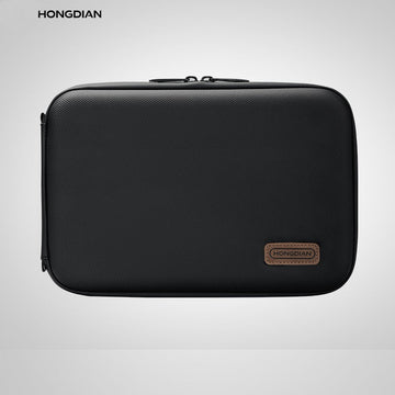 HONGDIAN 20-Slot Fountain Pen Case Waterproof Large Capacity Pouch Black