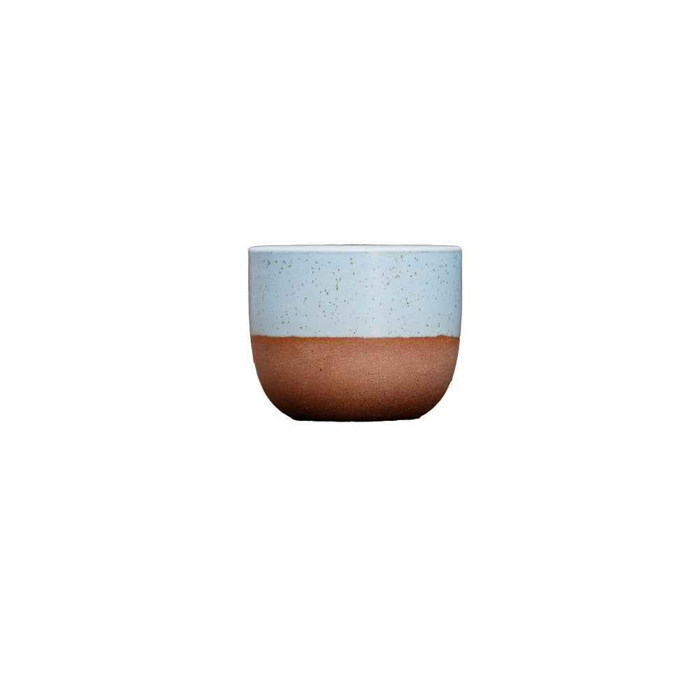 Ceramic Espresso Coffee Demitasse Cup 160ml Light Blue