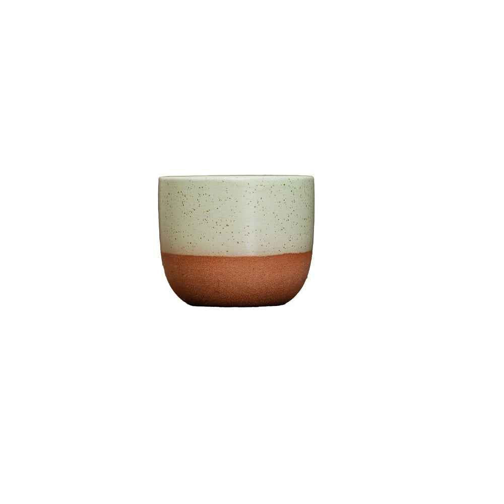Ceramic Espresso Coffee Demitasse Cup 160ml Light Green