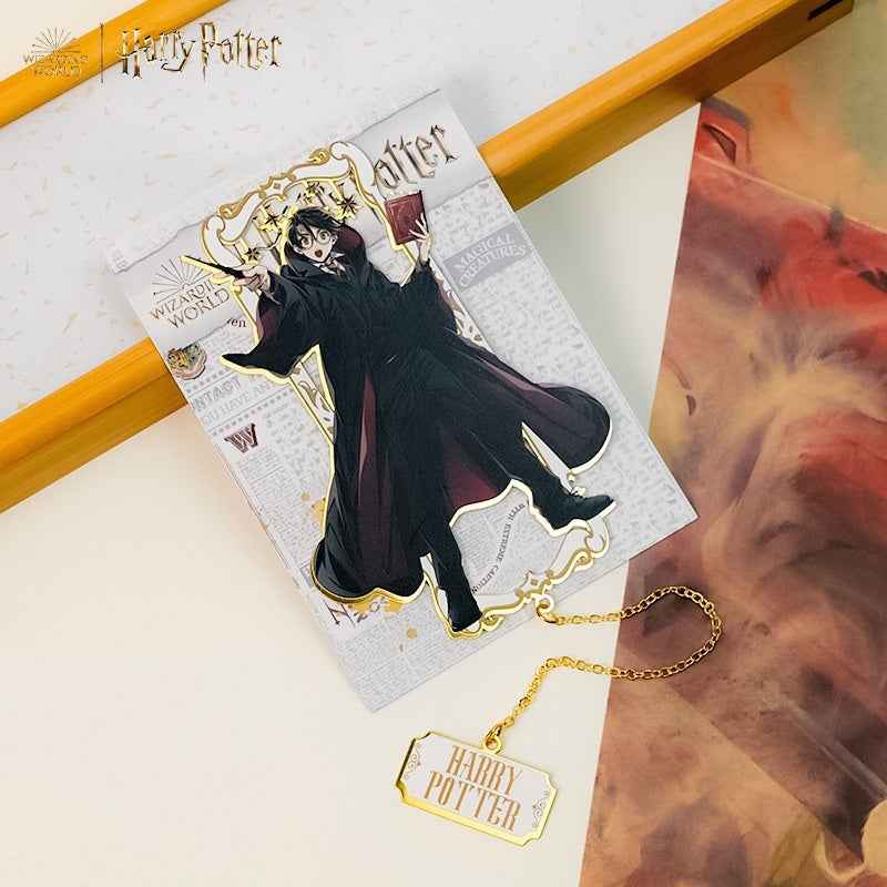 Harry Potter Metal Etched Bookmark Set B