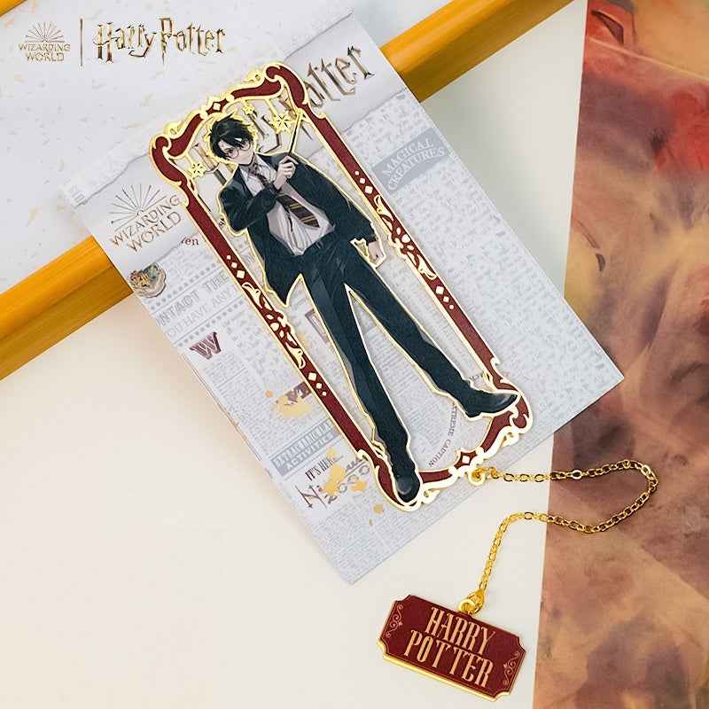 Harry Potter Metal Etched Bookmark Set C