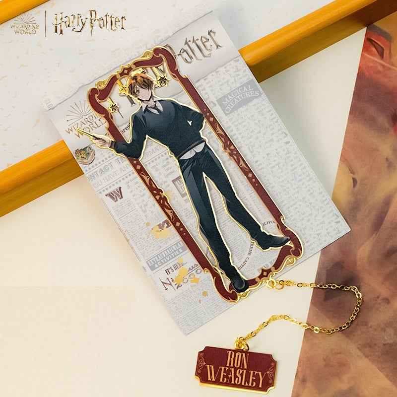 Harry Potter Metal Etched Bookmark Set D