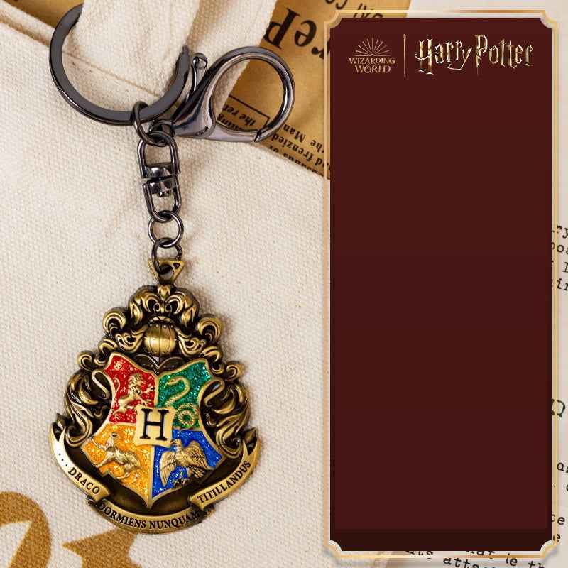 Harry Potter Zinc Alloy Badge Keychain E