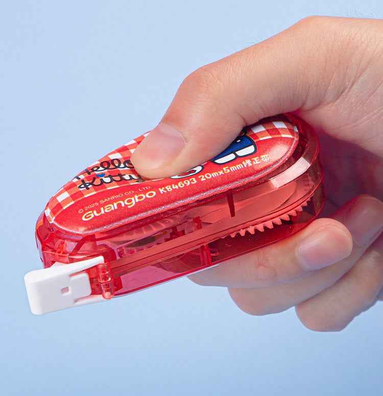 Sanrio Hello Kitty Correction Tape 20m x 5mm Set of 2 – Red & Blue