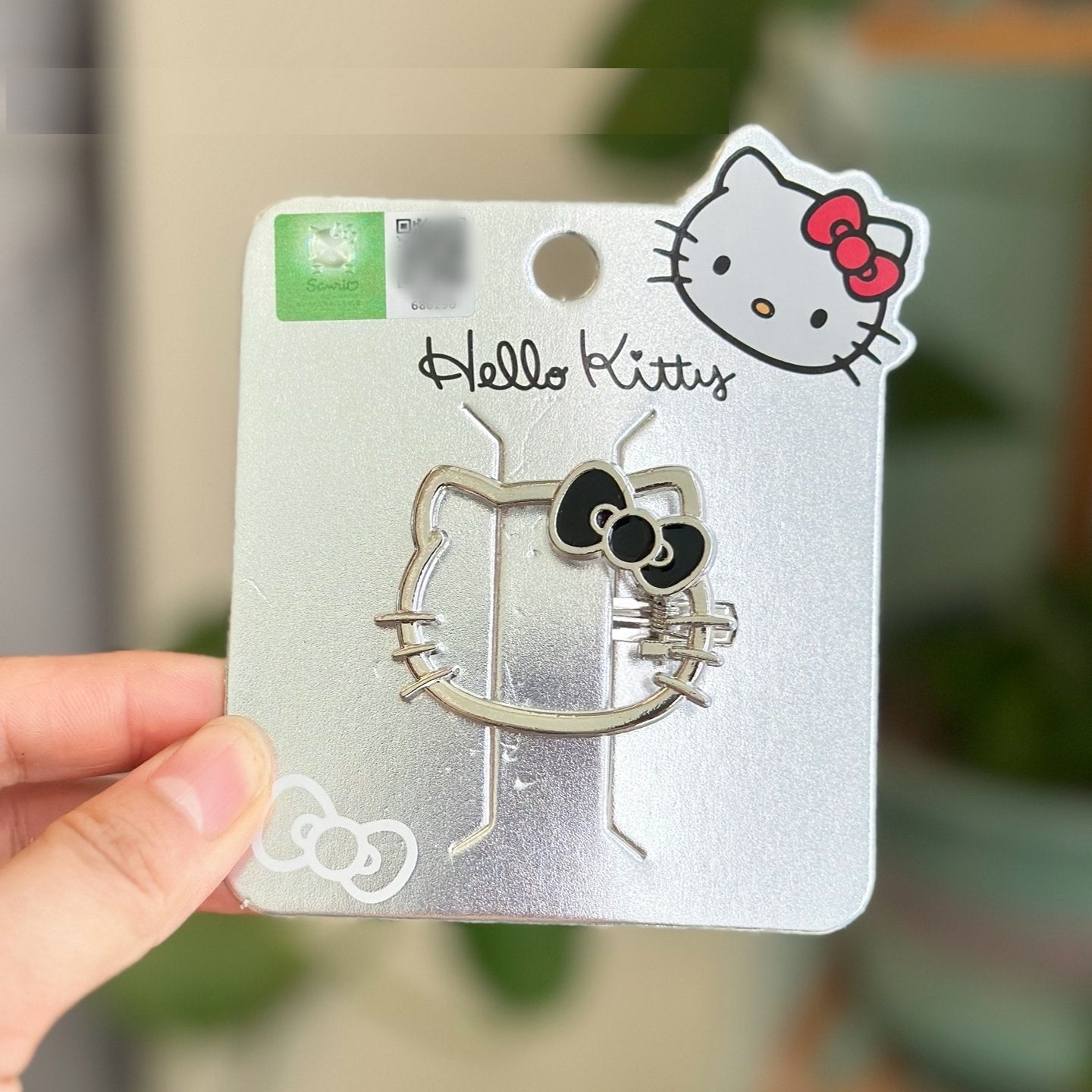 Sanrio Hello Kitty Bang Hair Clips for Girls 3 Pack