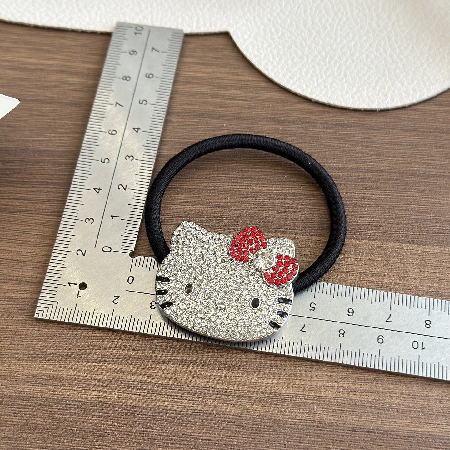 Sanrio Hello Kitty Rhinestone Hair Ties 2 Pack