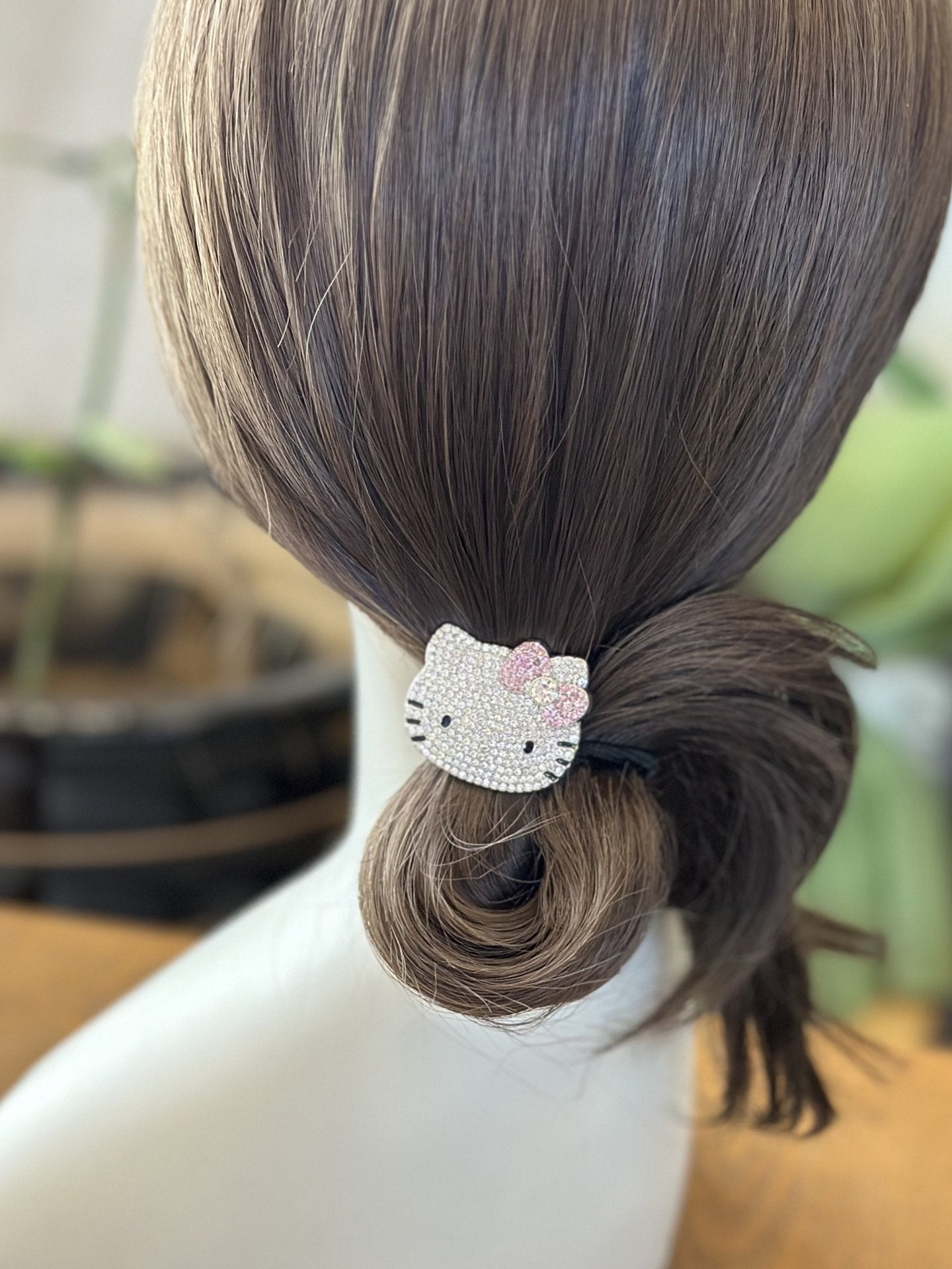 Sanrio Hello Kitty Rhinestone Hair Ties 2 Pack