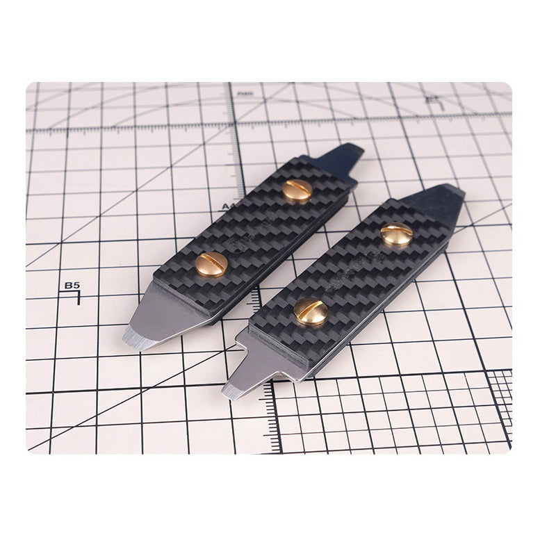 HobbyMio Dual-End Parts Separator – Manganese Steel Gundam Model Pry Tool