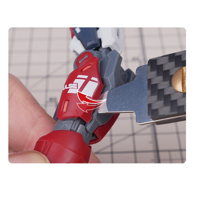 HobbyMio Dual-End Parts Separator – Manganese Steel Gundam Model Pry Tool