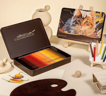 Hongdian 72 Oil-Based Colored Pencils Set