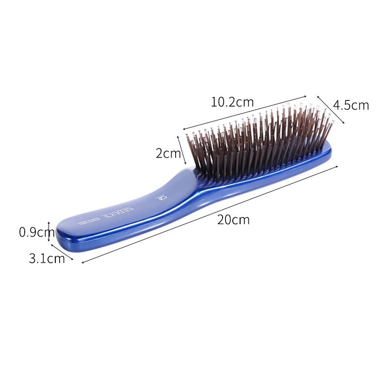 IKEMOTO Japan Scalp Massage Comb Anti-Static Blue Large