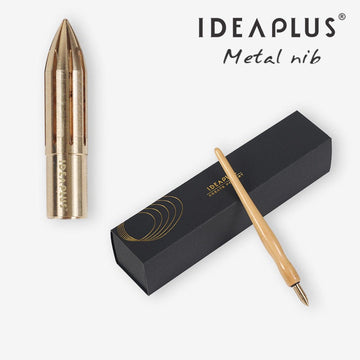 IdeaPlus Dip Pen Brass Nib – 29mm Calligraphy & Illustration Nib, 6mm Diameter
