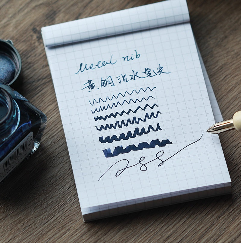 IdeaPlus Dip Pen Brass Nib – 29mm Calligraphy & Illustration Nib, 6mm Diameter