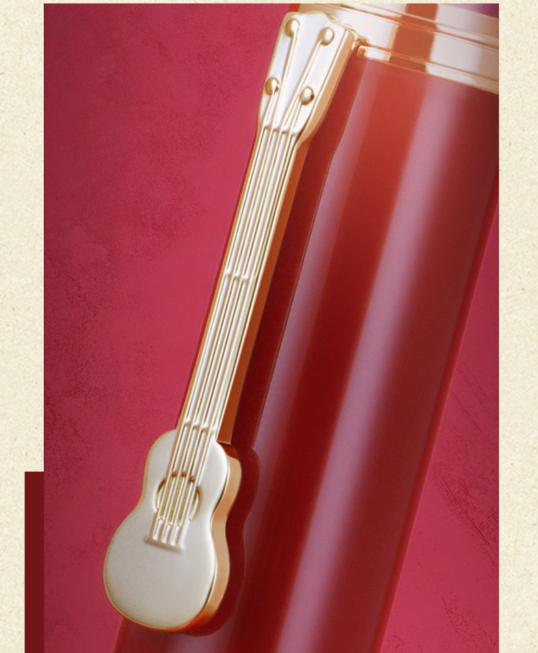 Jinhao 1935 Tiandao Fountain Pen – Red Star Cap Transparent Resin Body