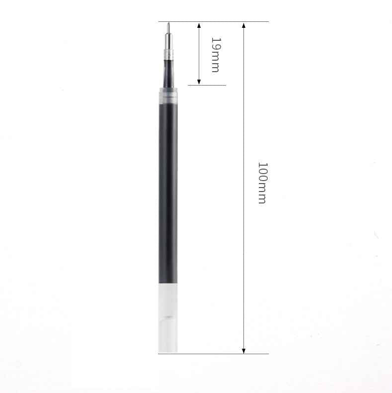 KACO K7 Transparent Gel Pen 6 Pack 4 Black + 2 Blue Black