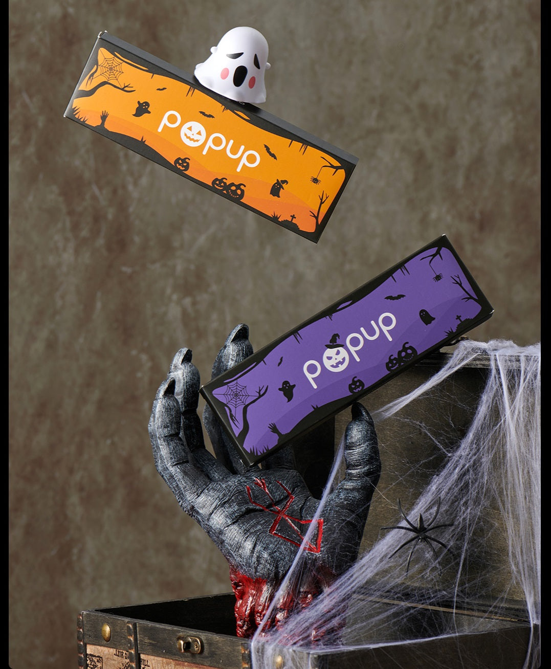 KACO POPUP Halloween Gel Ink Pen,0.5mm,Black Ink,3 Pack