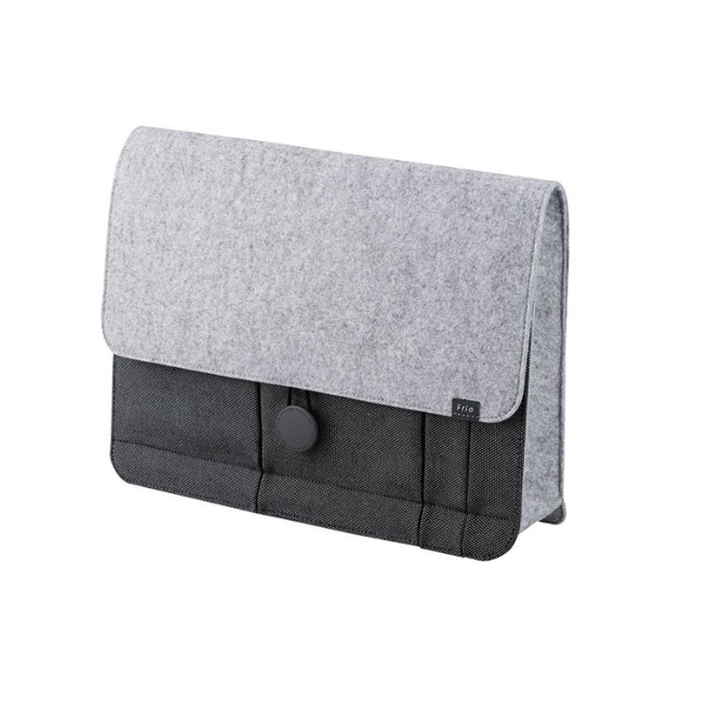KING JIM Japan Frio Stand Bag Portable Business Organizer Case Black
