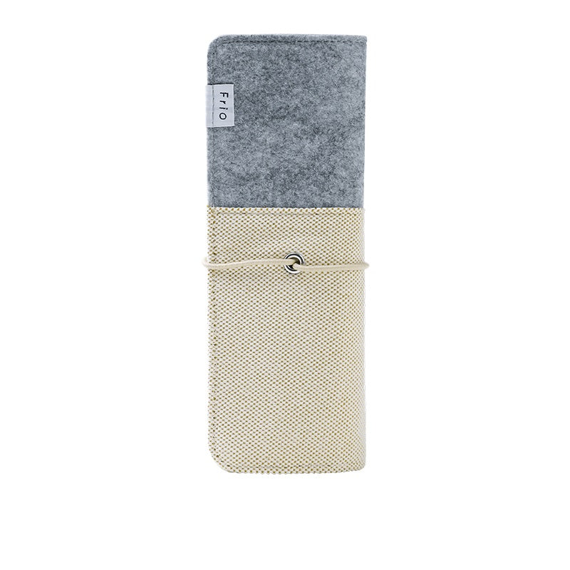 KING JIM Japan Frio Stand Roll Pen Case Holder White