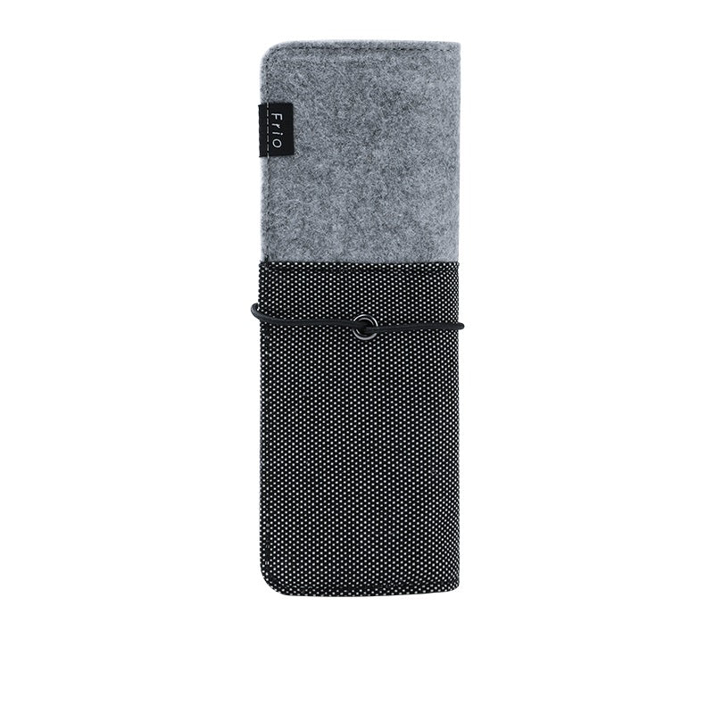 KING JIM Japan Frio Stand Roll Pen Case Holder Black