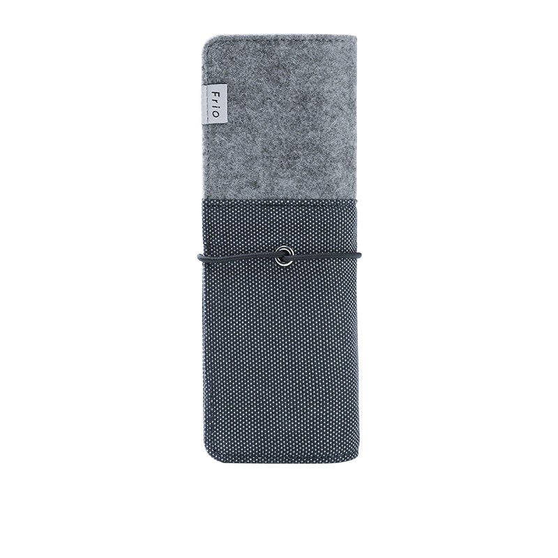KING JIM Japan Frio Stand Roll Pen Case Holder Blue