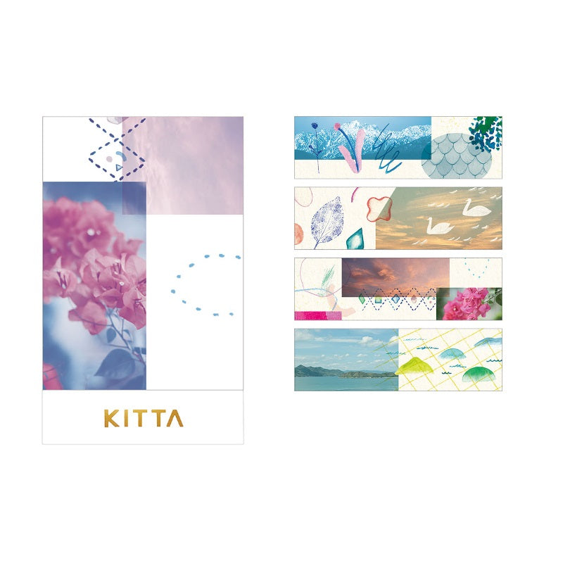 KING JIM KITTA Masking Tape Sticker - BASIC KIT073