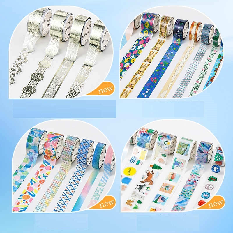 KING JIM SODA Transparent Masking Tape Foil