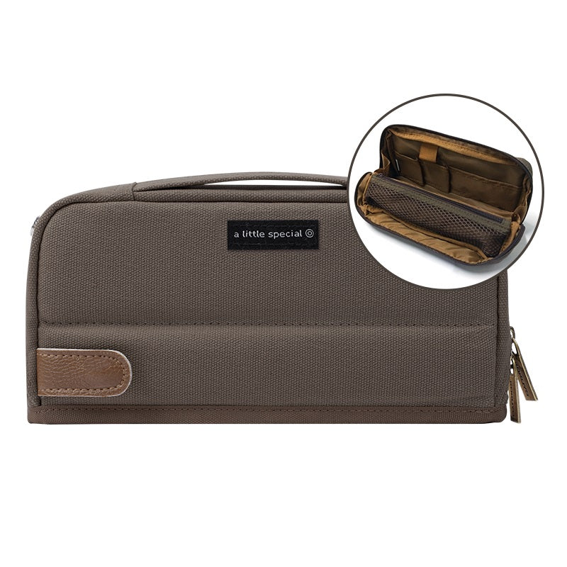 KOKUYO A Little Special Pencil Case Pouch Dark Brown