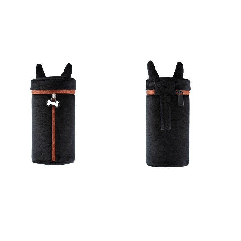 KOKUYO Campus Animal Ear Stand Up Pen Case Holder Black