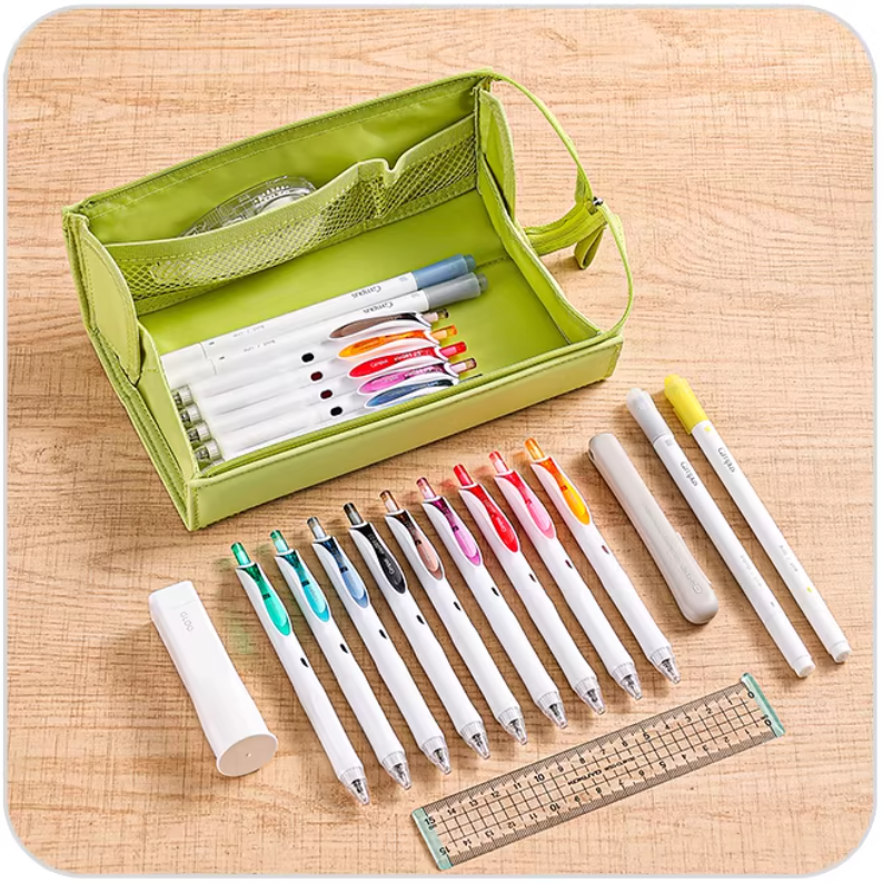 KOKUYO Campus Large Capacity Pen Case – Horizontal Opening