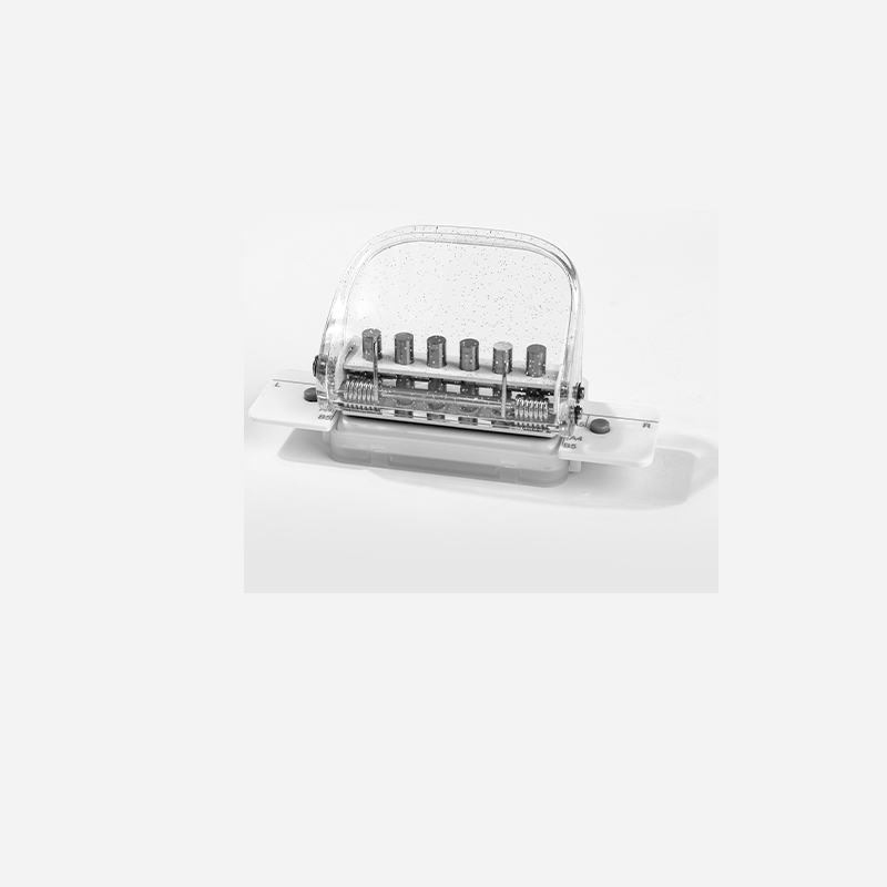 KW-trio 6-Hole Paper Punch Handheld for A4 A5 B5 Crystal White