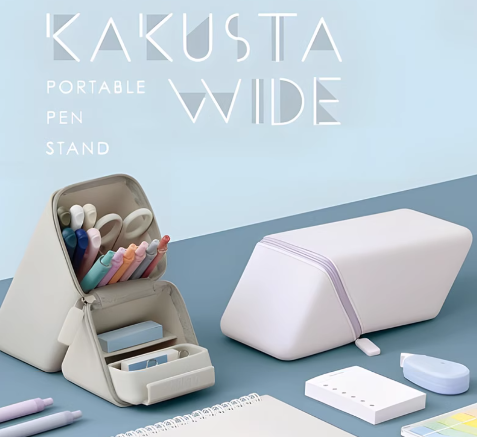 Sonic Kakusta Silicone Portable Pen Stand Case Wide