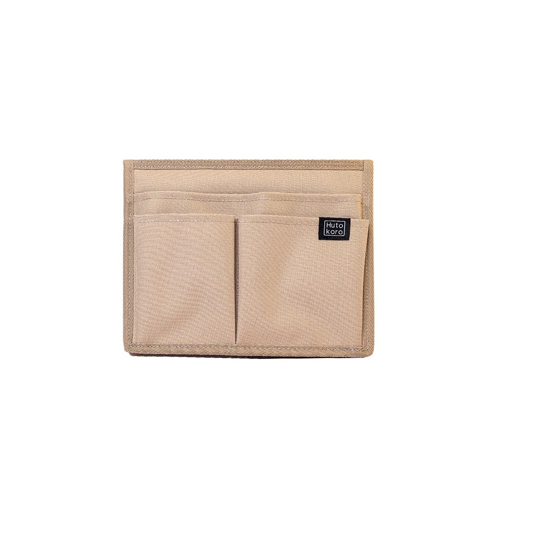 King Jim Hutokoro Dual-Side Desktop File Standable Organizer S Beige