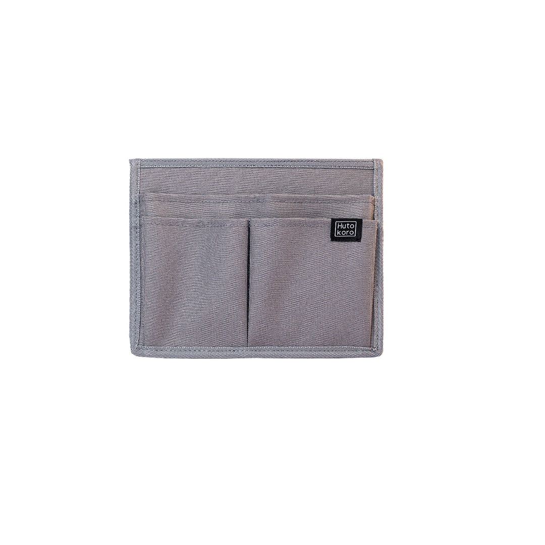 King Jim Hutokoro Dual-Side Desktop File Standable Organizer S Grey