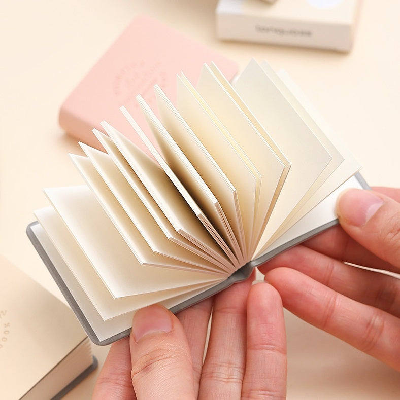 LANGUO Mini Pocket PU Sketchbook Drawing Notebook 15 Pack