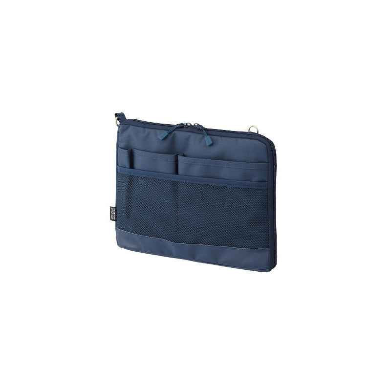 LIHIT LAB A-7680 Laptop Sleeve Horizontal A5 Navy