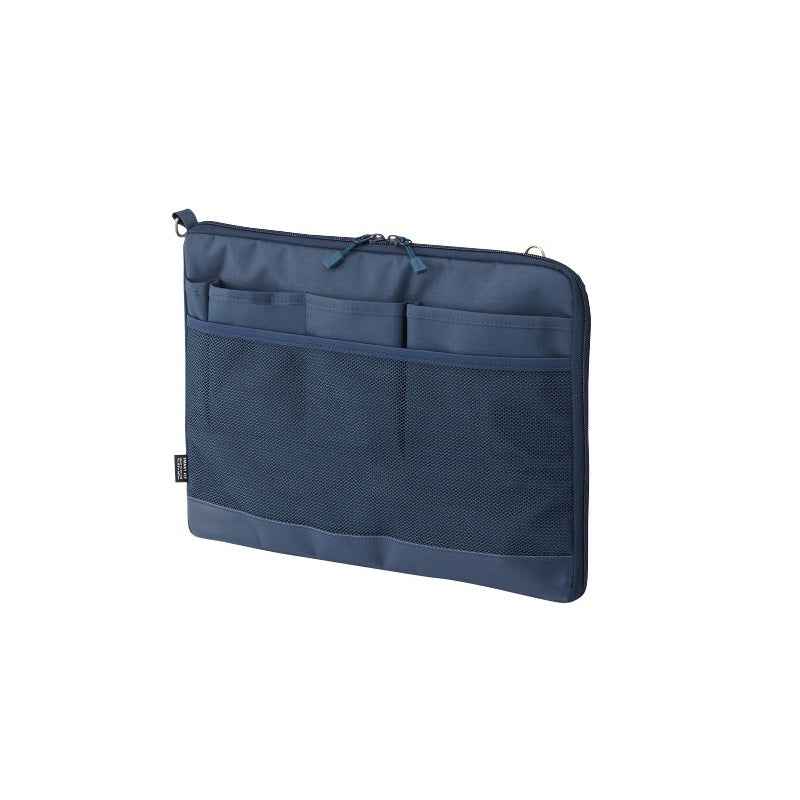 LIHIT LAB A-7681 Laptop Sleeve Horizontal A4 Navy
