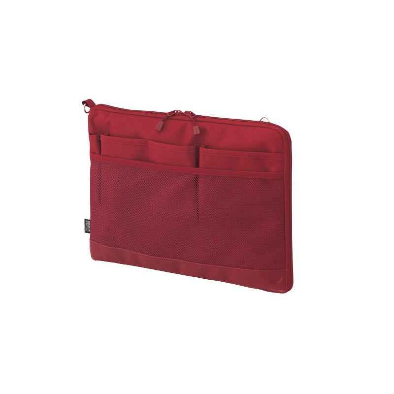 LIHIT LAB A-7681 Laptop Sleeve Horizontal A4 Red