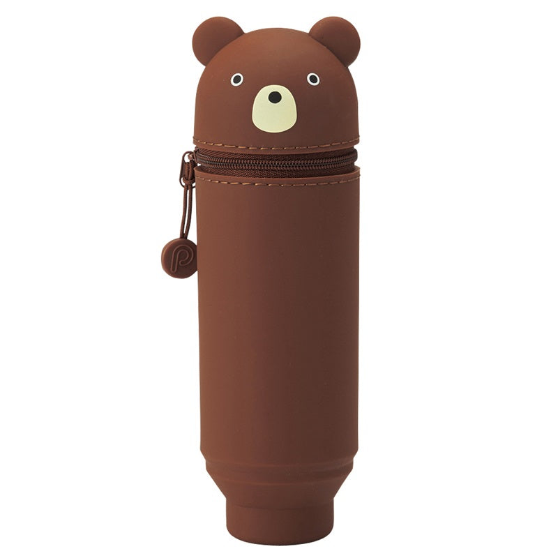 LIHITLAB PuniLabo Stand Up Pen Case Holder A-7712 Bear