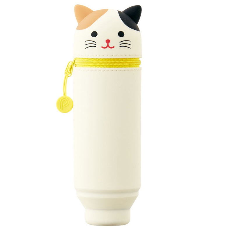 LIHITLAB PuniLabo Stand Up Pen Case Holder A-7712 Calico Cat