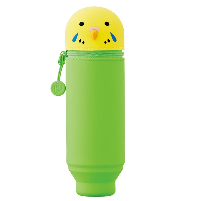 LIHITLAB PuniLabo Stand Up Pen Case Holder A-7712 Parrot