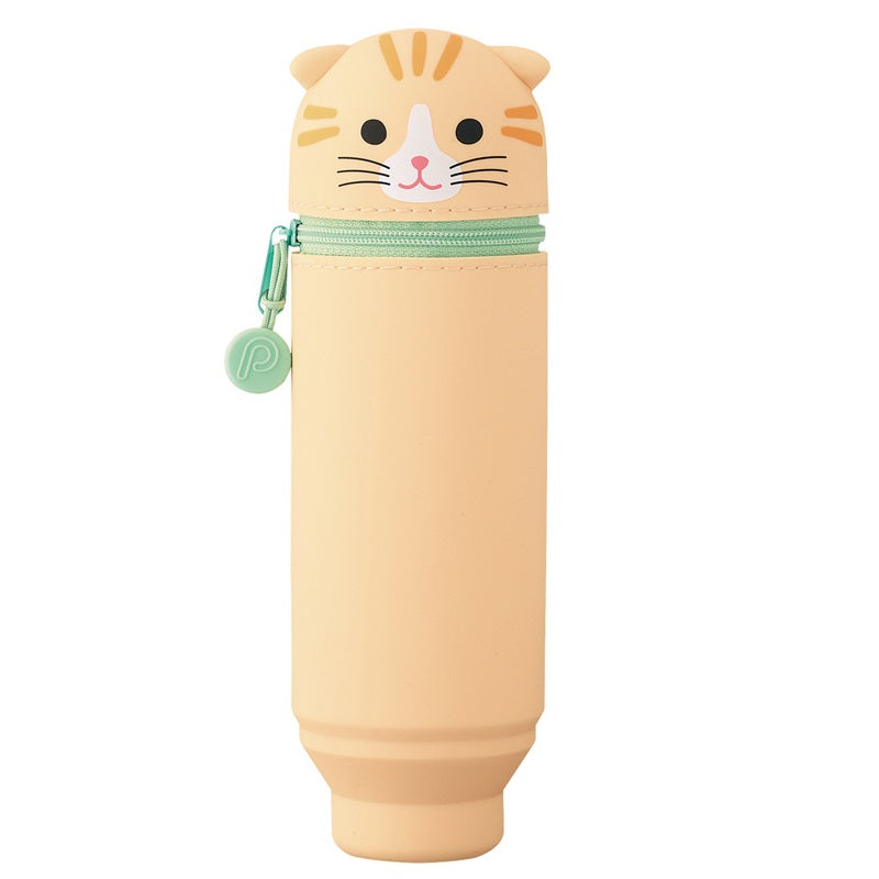 LIHITLAB PuniLabo Stand Up Pen Case Holder A-7712 Tiger
